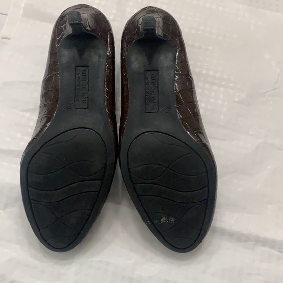 Predictions brown crocodile print heels - Picture 15 of 17